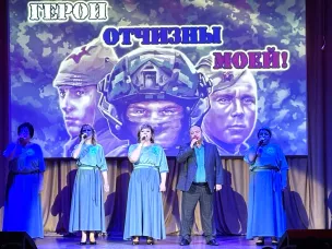 В Доме культуры с. Мурзицы прошел праздничный концерт, посвященный Дню защитника Отечества