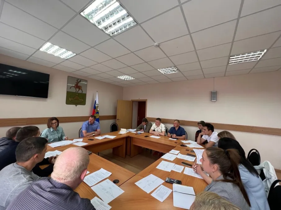 22 июня в администрации состоялось первое заседание нового состава Молодежной палаты при Совете депутатов г.о.г. Кулебаки