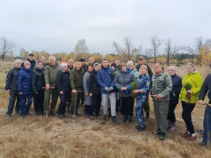 15 тысяч сеянцев сосны высадили в Кулебакском районном лесничестве в рамках акции «Сохраним лес»