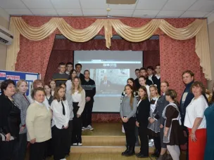 Классная встреча, героем которой стал Вячеслав Иванович Аксенов