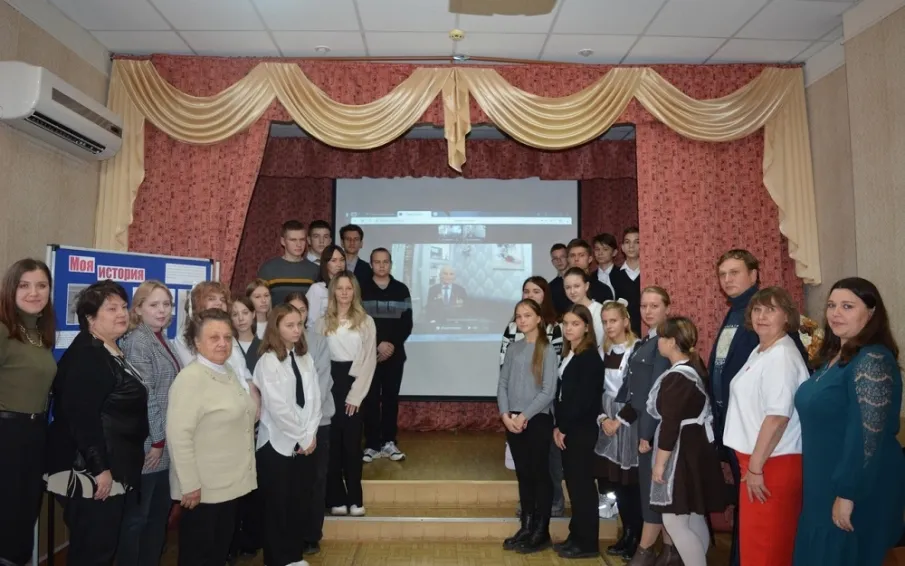 Классная встреча, героем которой стал Вячеслав Иванович Аксенов