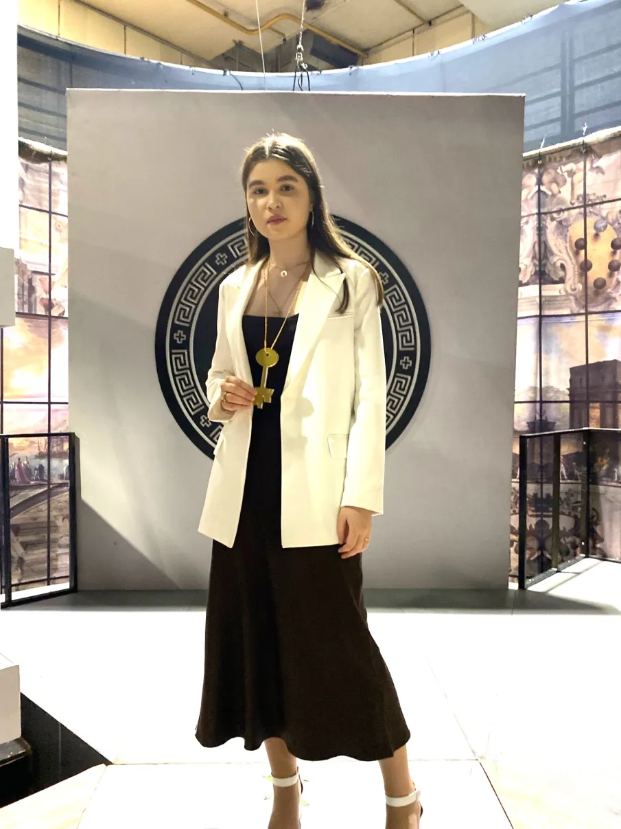 Софья Сарычева из школы №6 им. Героя РФ И. Морева - призер олимпиады «Умницы и умники» в Москве