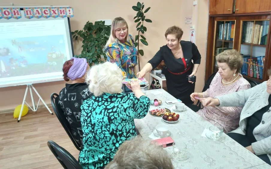 В городской библиотеке №2 состоялись познавательные пасхальные встречи «Пасха. История и традиции»