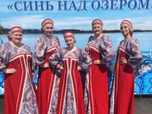 Ансамбль " Поверье" – лауреат фестиваля народной песни «Синь над озером»