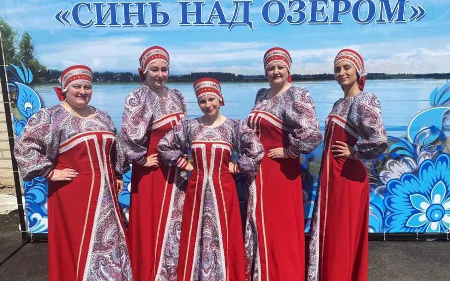 Ансамбль " Поверье" – лауреат фестиваля народной песни «Синь над озером»