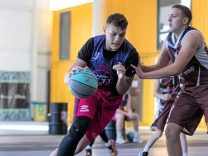 Юные кулебачане – победители регионального этапа фестиваля дворового баскетбола