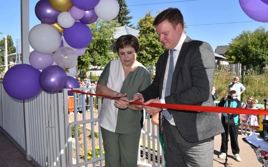 Торжественное открытие детского сада стало настоящим праздником для жителей поселка Велетьма