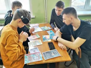 Библиотекари провели познавательный тур – круиз в страну здоровья для студентов колледжа