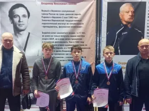 Кулебачане взяли бронзовые награды первенства ЦФО по спортивной борьбе
