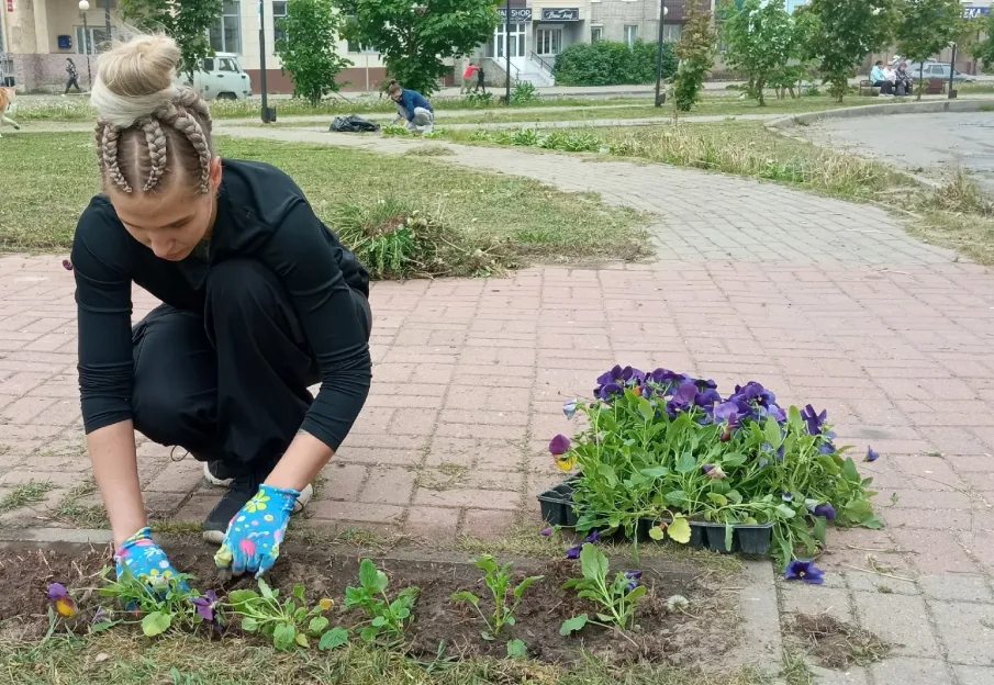 Чистый и благоустроенный город начинается с нас!