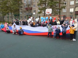 В микрорайоне "Заречье" открыли новую спортивную площадку