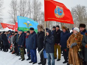 Памятное мероприятие, посвященное 35-й годовщине вывода советских войск из Афганистана, прошло на площади Победы в Кулебаках