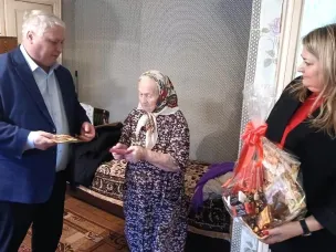 Продолжается вручение  юбилейных медалей «80 лет Победы в Великой Отечественной войне 1941 – 1945 г.г.»  ветеранам  войны - жителям городского округа город Кулебаки
