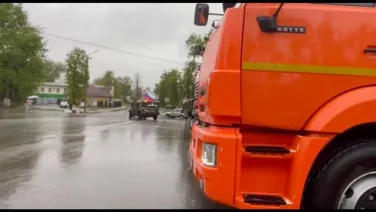 Автопробег "Помним, чтим, гордимся!", посвящённый 79 годовщине Победы советского народа в ВОВ и поддержке российских войск в борьбе с неонацизмом и фашизмом на Украине