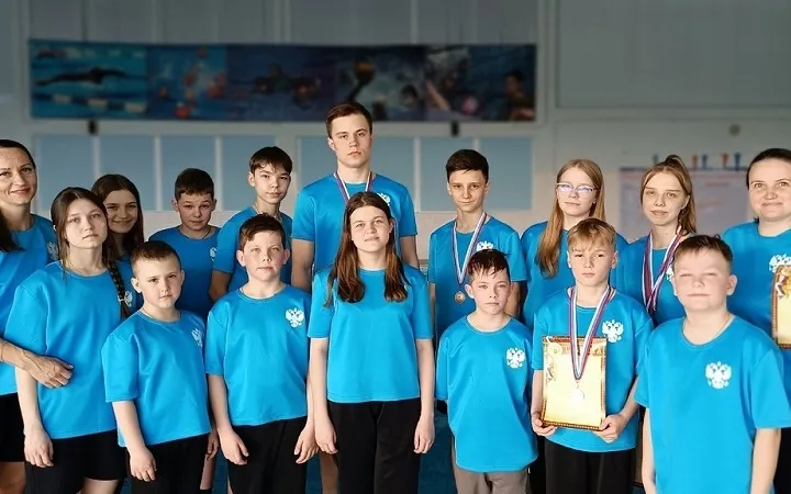 Мы гордимся нашими пловцами