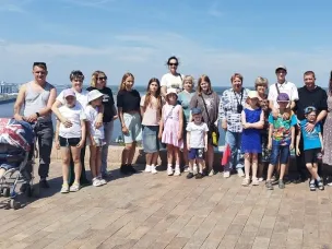 Многодетные семьи округа в культурной столице