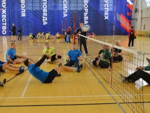 В Физкультурно-оздоровительном комплексе «Темп» города Кулебаки прошел первый этап Областной спартакиады ветеранов боевых действий южной зоны