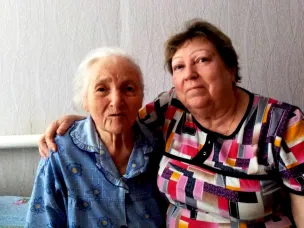 Анастасия Сергеевна Галкина, ветеран войны (труженик тыла),  отмечает сегодня 95-летие!