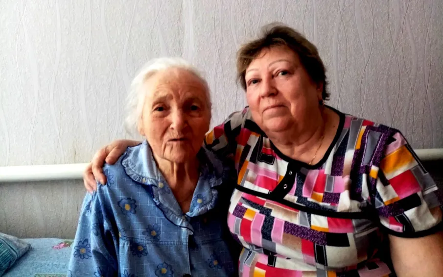 Анастасия Сергеевна Галкина, ветеран войны (труженик тыла),  отмечает сегодня 95-летие!