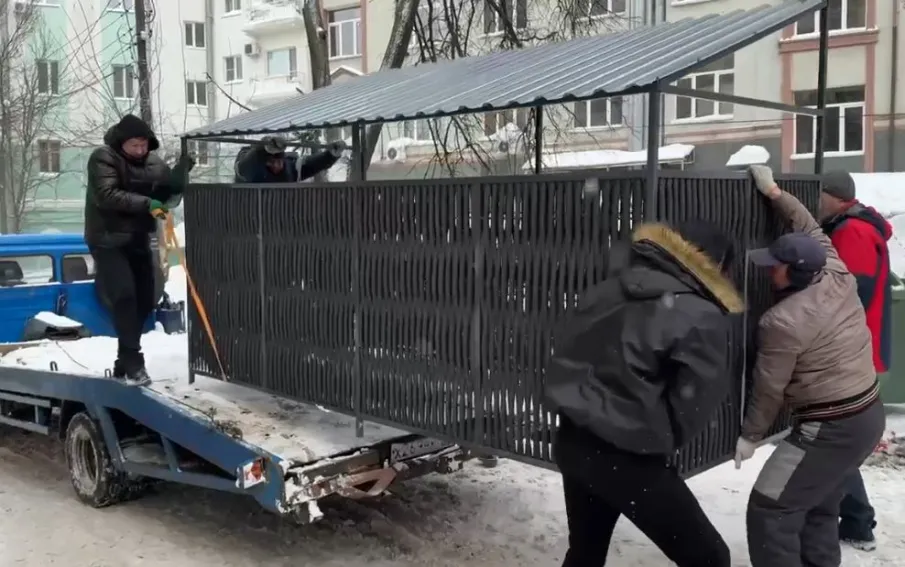 В Нижнем Новгороде установили первую контейнерную площадку нового поколения из переработанных материалов