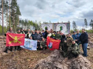 30 апреля 2025 года Велетьминское участковое лесничество Кулебакского района стало местом проведения ежегодной экологической акции «Сад памяти»