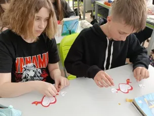 Сотрудники библиотеки провели патриотический экскурс под названием "Крым, весна, Россия"