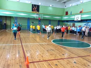 Для ветеранов провели «Веселые старты»