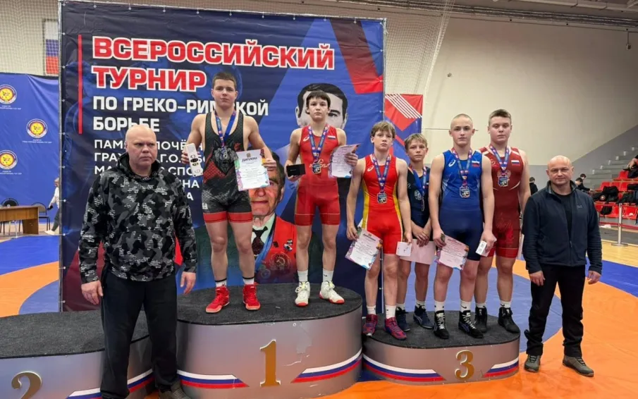 Кулебакские борцы на турнире показали высокие результаты