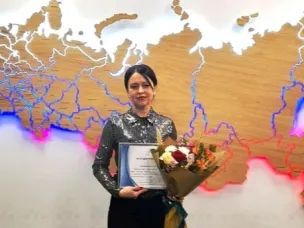 Надежду Морозову наградили за помощь бойцам СВО