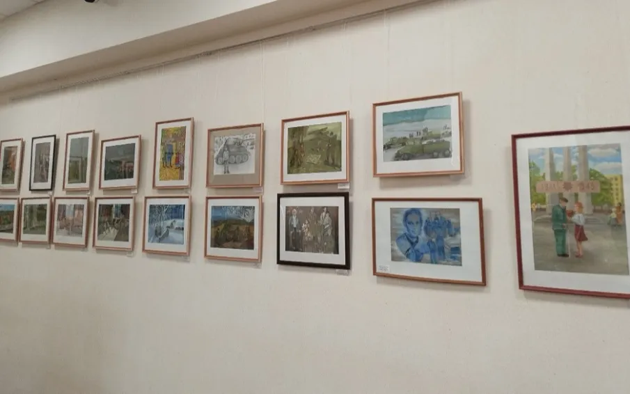 Приглашаем кулебачан посетить выставку детских работ «Эхо прошедшей войны»