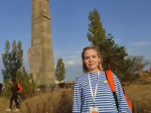 Сотрудница городской библиотеки приняла участие в волонтерской экспедиции «По пути с добром»