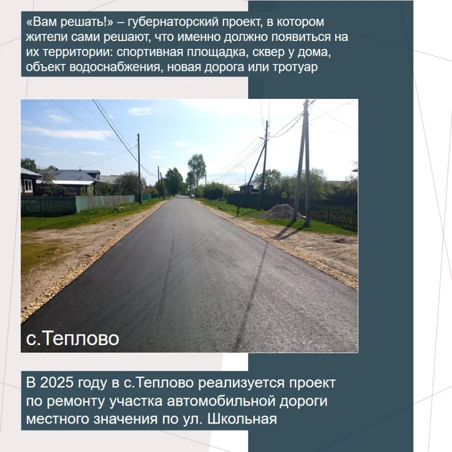 ВАМ РЕШАТЬ – проект в действии!