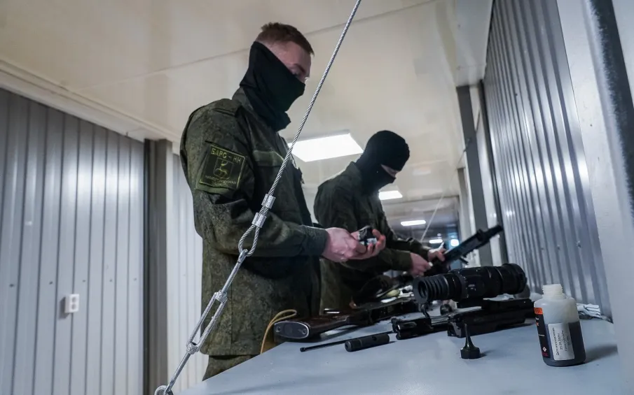 Новая группа «БАРС-НН» начала подготовку на военном полигоне