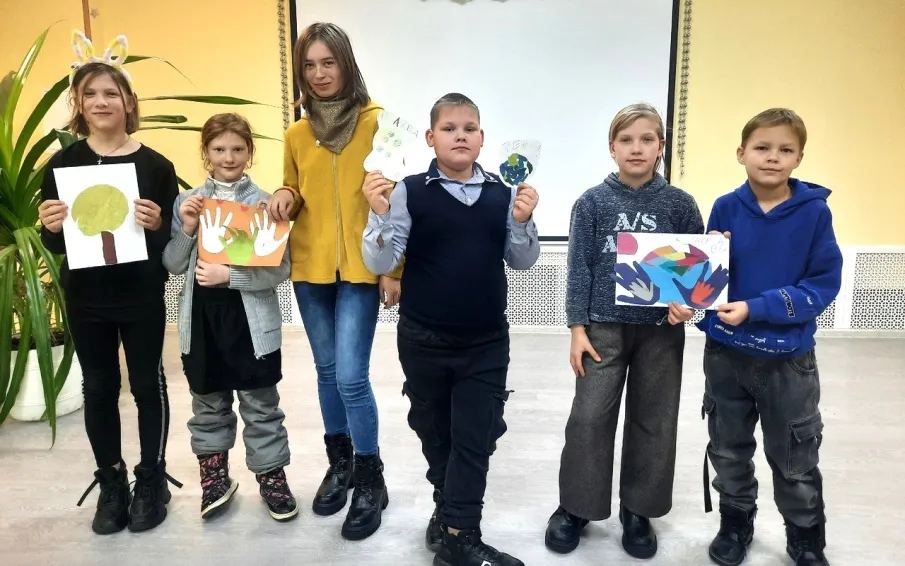 Час мужества провели для детей в библиотеке