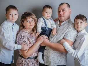 Многодетное счастье: семья Леноговых (мамам посвящается)