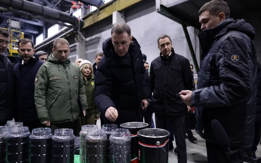 Дмитрий Патрушев и Глеб Никитин оценили работу первого в Нижегородской области экопромышленного парка