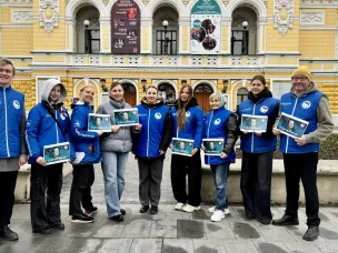 Волонтеры Победы провели для нижегородцев серию просветительских мероприятий, посвященных Дню космонавтики