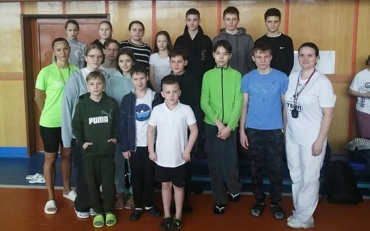 Воспитанники спортшколы ФОК «Темп» показали хороший результат на соревнованиях по плаванию