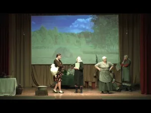 Студенты Кулебакского металлургического колледжа посмотрели спектакль «Бабоньки» театрального коллектива «Визит»