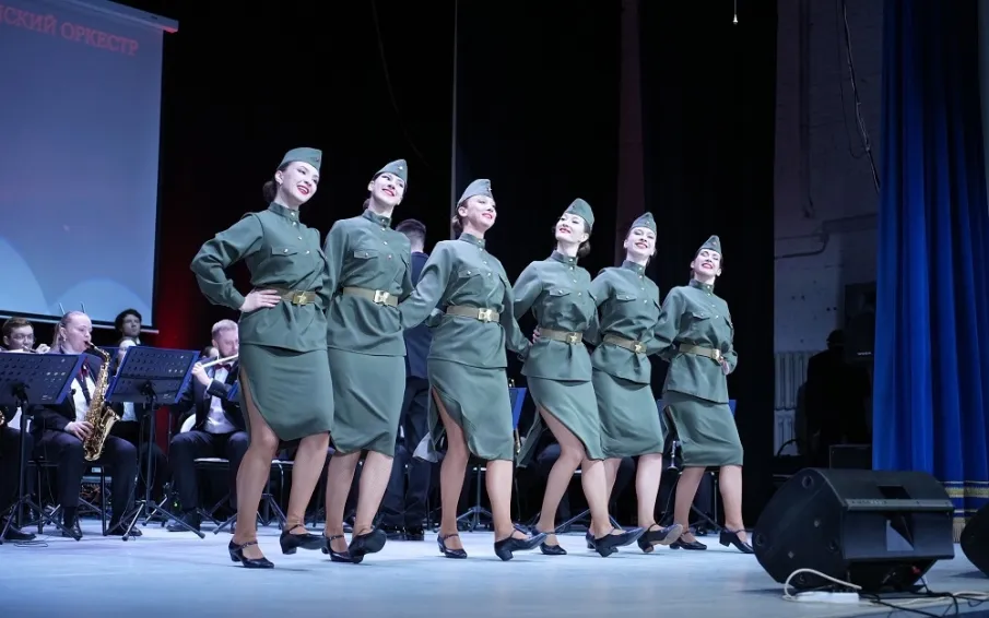 "Эхо Победы"  концерт Нижегородского Губернского оркестра в Кулебаках