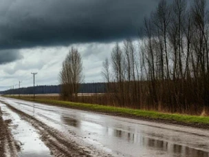 Главное управление автомобильных дорог Нижегородской области информирует о временном ограничении движения в с.Ломовка в связи с подтоплением участка дороги