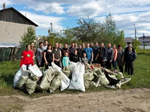 В рамках Всероссийской акции «Вода России» проведена уборка территории пруда «Новостройский»