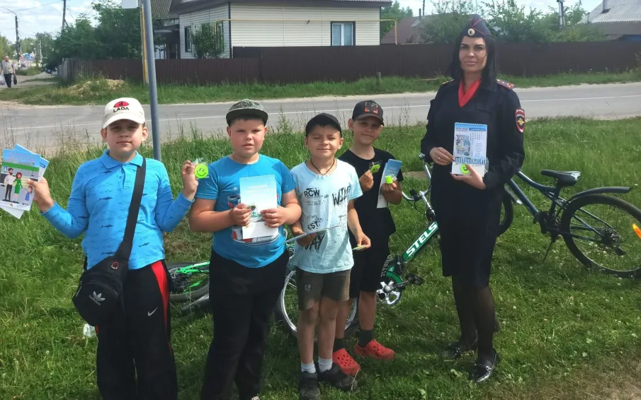 Сотрудники ОГИБДД МО МВД России «Кулебакский» провели профилактическую акцию «Перехожу дорогу правильно!»