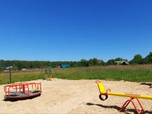 В поселке Первомайский новая детская площадка