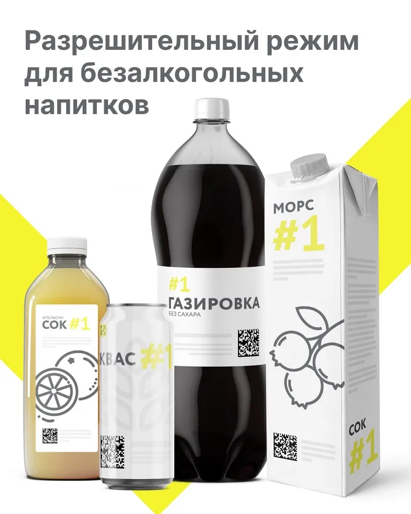 Хозяйствующим субъектам, осуществляющим розничную продажу безалкогольных напитков, в том числе с соком, и соков