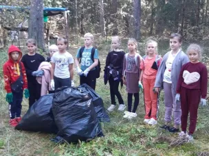 В округе проведена акция «Чистый лес»