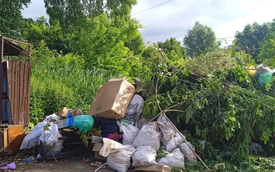 Внимание! Остановим самовольный сброс мусора вместе!