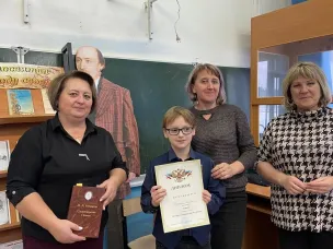 " Я лиру посвятил народу своему" - под таким названием прошел конкурс чтецов в Ломовской школе