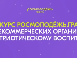 Открыт приём заявок на конкурс Росмолодёжь.Гранты для НКО по патриотическому воспитанию