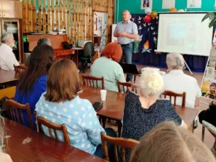 В Гремячевской поселковой библиотеке состоялась творческая встреча с авторами книги «Фольклор Кулебакской земли»